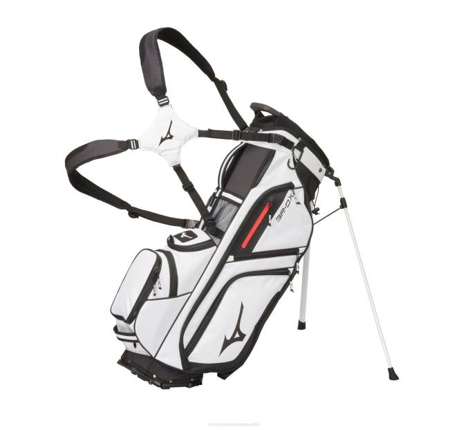 Mizuno Bolsa con soporte híbrido de 14 vías br-dx unisexo accesorios blanco-negro(0090) 668F473