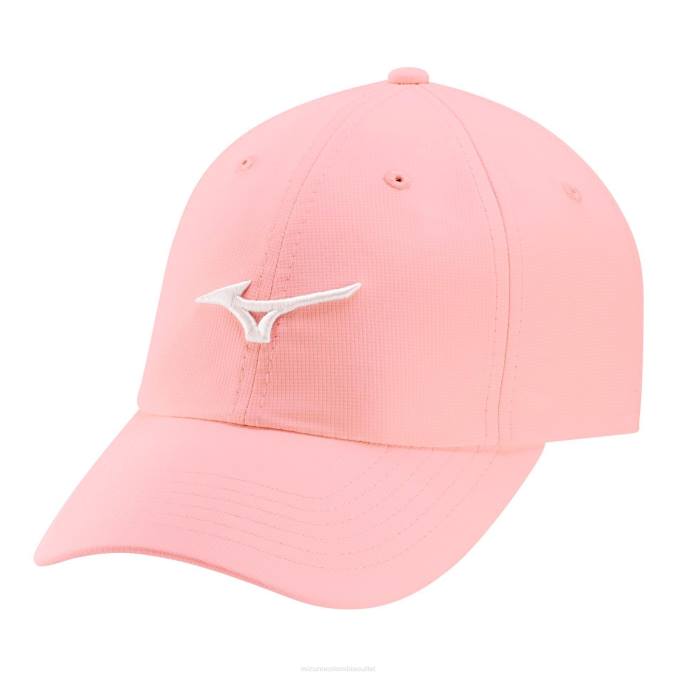 Mizuno Gorro de golf de ajuste pequeño y ligero ajustable Tour unisexo accesorios rosa-blanco (1300) 668F442