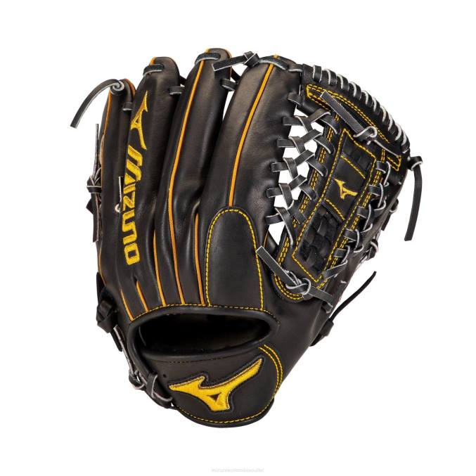 Mizuno Guante de béisbol de lanzador profesional Bolsillo de 12 de profundidad unisexo accesorios negro (rg90) 668F875