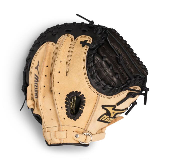 Mizuno Guante de receptor de béisbol de la serie Prospect de 32 juventud accesorios negro-tostado (r981) 668F1000