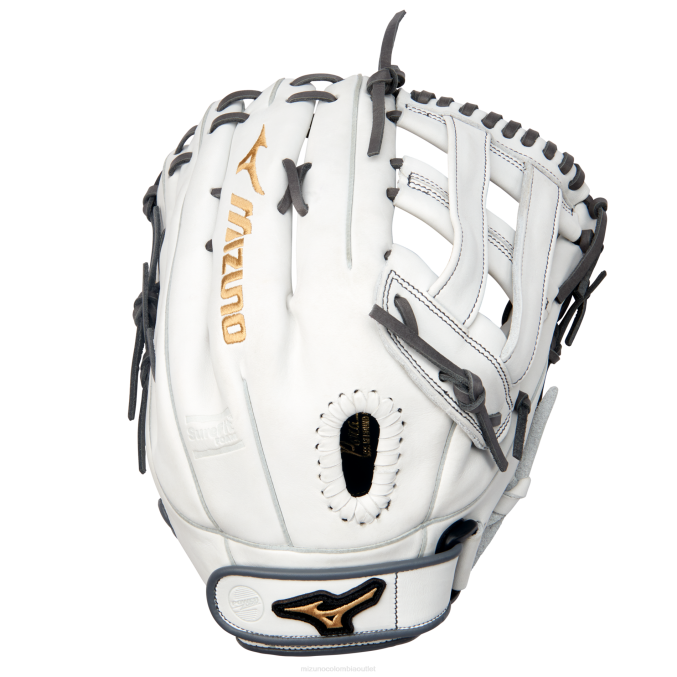 Mizuno Guante de softball mvp prime fastpitch 13 unisexo accesorios blanco-gris(f091) 668F1667