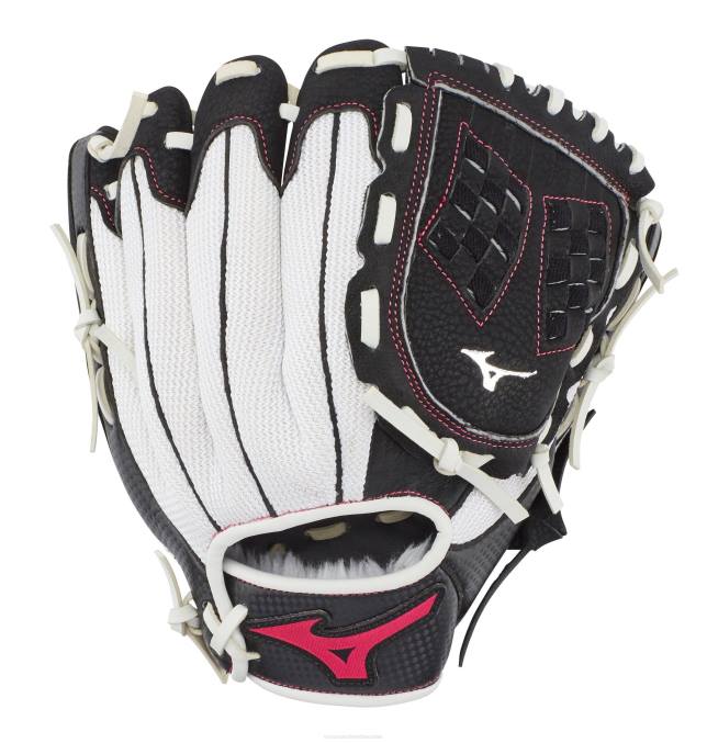 Mizuno Guante de softbol de la serie Finch prospect 10 juventud accesorios rhblanco/negro 668F1885