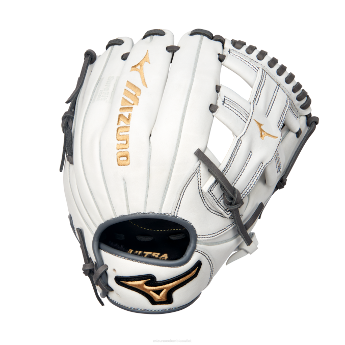 Mizuno Guante de softbol de lanzamiento rápido mvp prime 115 unisexo accesorios blanco-gris(r091) 668F1676