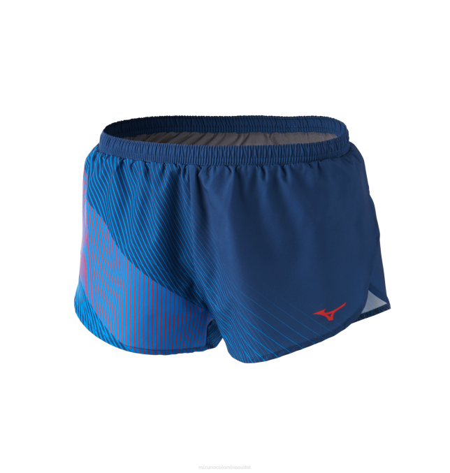 Mizuno Pantalón corto imprimible de 2 hombres vestir alférez-azul (pr42) 668F277