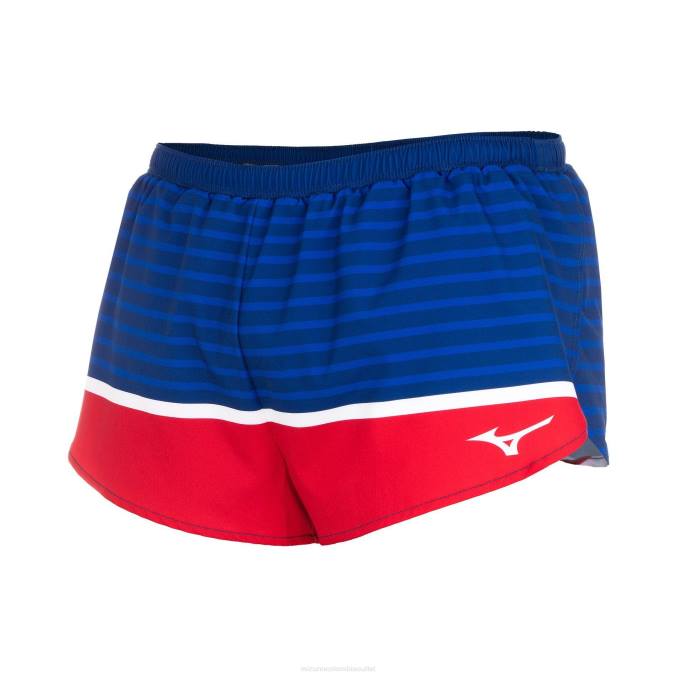 Mizuno Pantalón corto imprimible de 2 hombres vestir patriota azul (sm64) 668F283