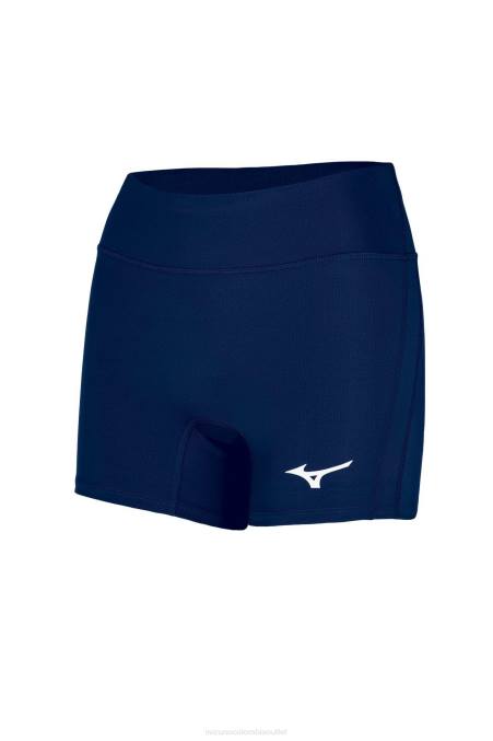 Mizuno Short de voleibol con entrepierna elevada de 4 mujer vestir azul marino (5151) 668F2226