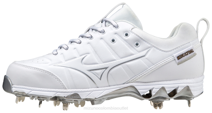 Mizuno Taco de sóftbol de metal bajo Swift 7 de 9 puntas mujer zapatos blanco (0000) 668F2154