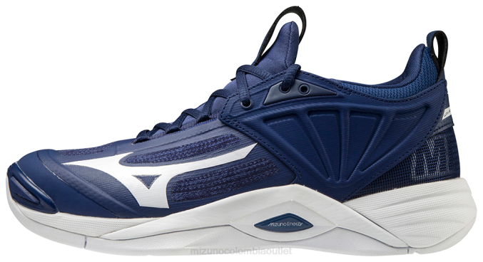 azul marino-blanco (5100)