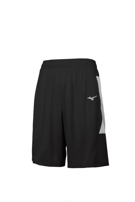 Mizuno aerolito corto juventud vestir negro-carbón(9092) 668F1573