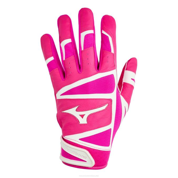 Mizuno b-303 guante de bateo de béisbol profesional unisexo accesorios rosa (1313) 668F522