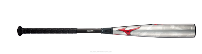 Mizuno bate de béisbol duality híbrido bbcor (-3) unisexo accesorios gris-rojo (9110) 668F547