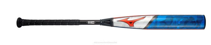 Mizuno bate de béisbol pwr crbn-bbcor (-3) unisexo accesorios negro-azul (9050) 668F549