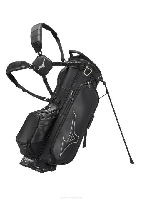 Mizuno bolso stand tour de 6 posiciones unisexo accesorios negro (9090) 668F502