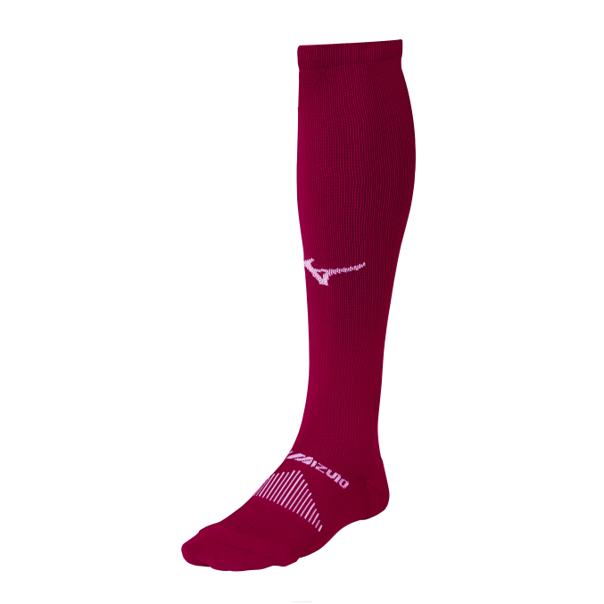 Mizuno calcetín de rendimiento otc unisexo accesorios cardenal(1212) 668F1066