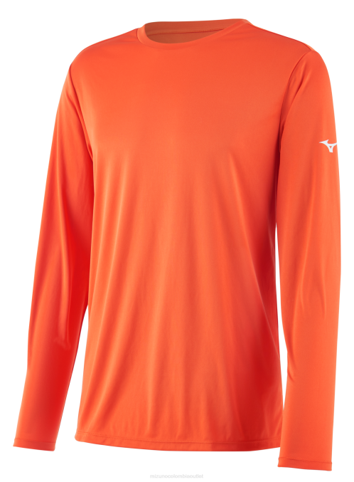 Mizuno camiseta de manga larga nxt juventud vestir naranja (2020) 668F1416