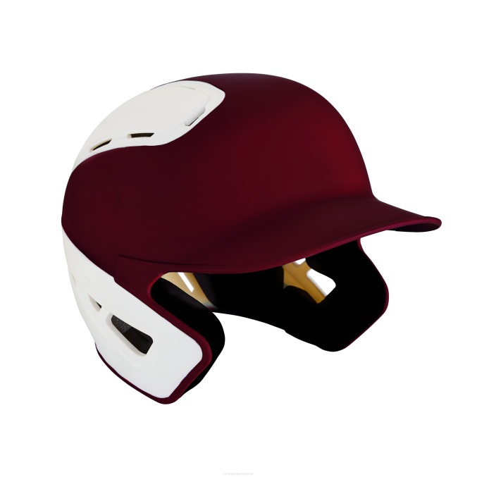 Mizuno casco de bateo de beisbol b6 unisexo accesorios cardenal-blanco(1200) 668F805