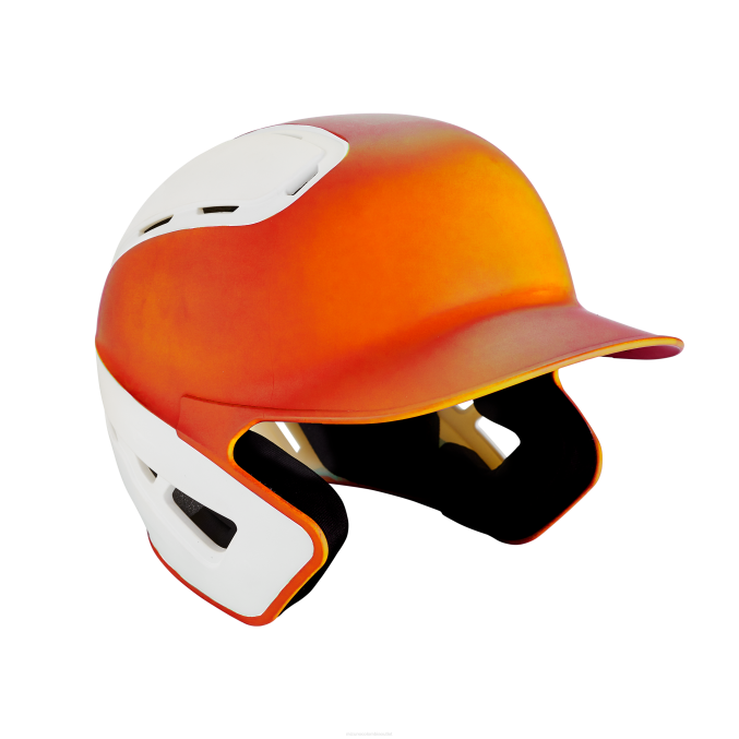 Mizuno casco de bateo de beisbol b6 unisexo accesorios naranja-blanco (2000) 668F806