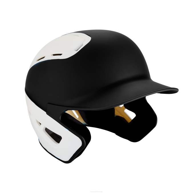 Mizuno casco de bateo de beisbol b6 unisexo accesorios negro-blanco (9000) 668F811