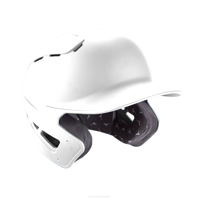 Mizuno casco de bateo de béisbol b6-color sólido juventud accesorios blanco (0000) 668F1042
