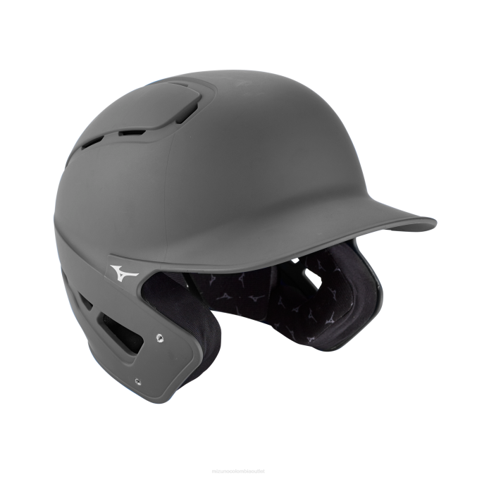 Mizuno casco de bateo de béisbol b6-color sólido juventud accesorios gris(9191) 668F1047
