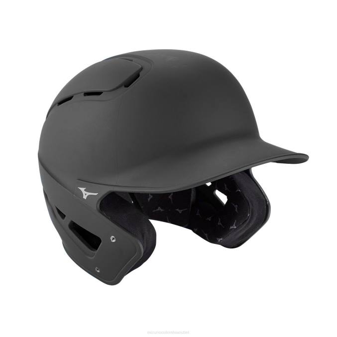 Mizuno casco de bateo de béisbol b6-color sólido unisexo accesorios carboncillo(9292) 668F761