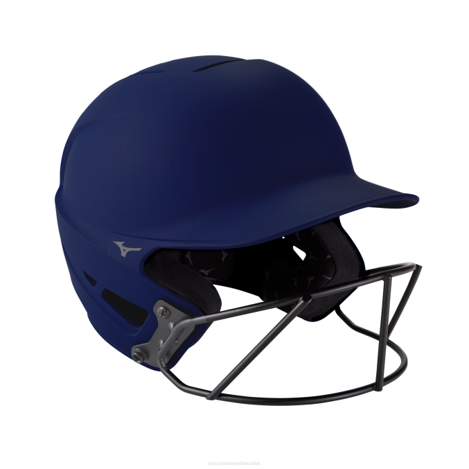 Mizuno casco de bateo de softbol de lanzamiento rápido f6-color sólido juventud accesorios azul marino (5151) 668F1844