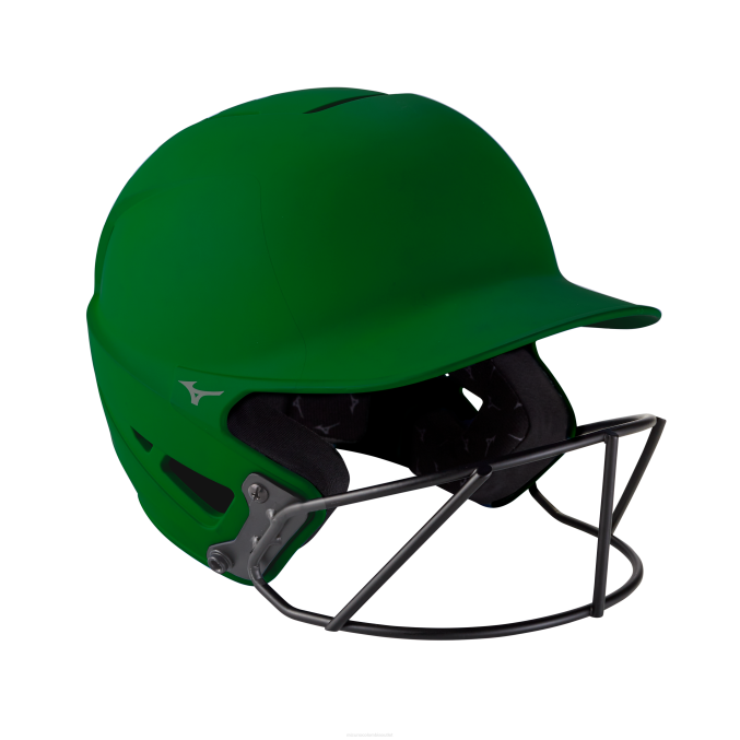 Mizuno casco de bateo de softbol de lanzamiento rápido f6-color sólido unisexo accesorios bosque(4141) 668F1824