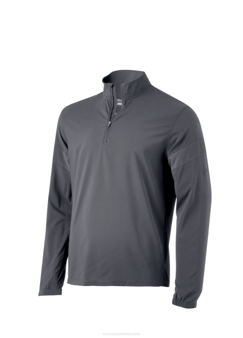 Mizuno chaqueta de bateo de manga larga juventud vestir sombra tranquila (9i9i) 668F1476