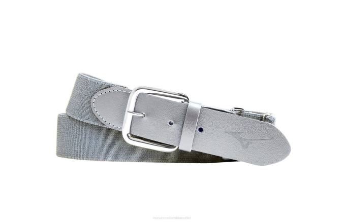 Mizuno cinturón elástico clásico unisexo accesorios gris(9191) 668F725