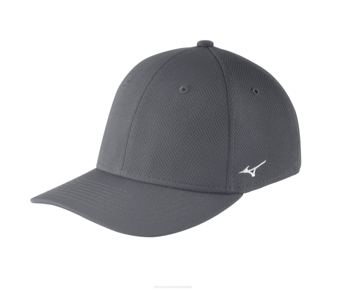 Mizuno gorra del equipo ajustada y elástica unisexo accesorios carboncillo(9292) 668F572