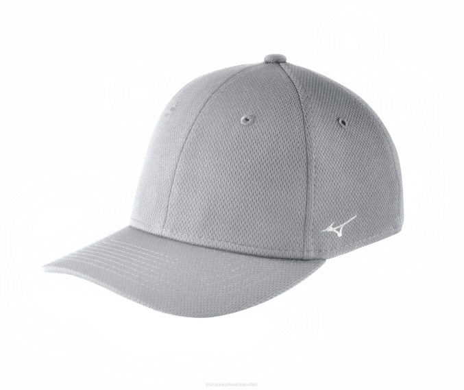 Mizuno gorra del equipo ajustada y elástica unisexo accesorios gris(9191) 668F571