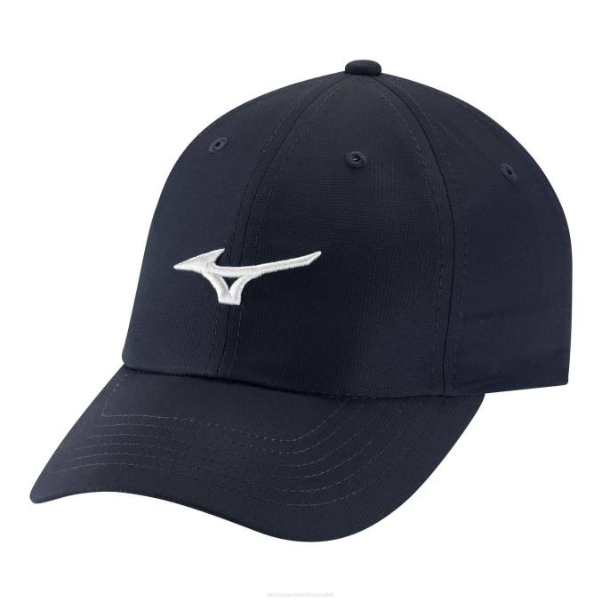 Mizuno gorro de golf ligero ajustable tour unisexo accesorios azul marino-blanco (5100) 668F437