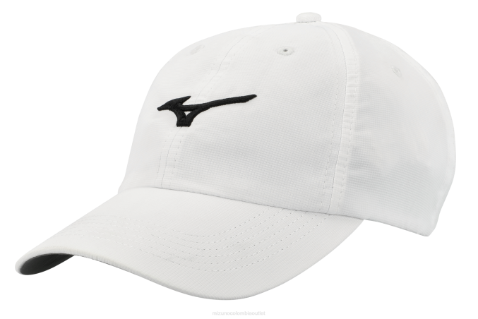 Mizuno gorro de golf ligero ajustable tour unisexo accesorios blanco-negro(0090) 668F434