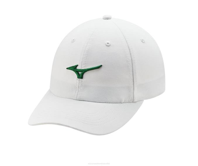 Mizuno gorro de golf ligero ajustable tour unisexo accesorios blanco-verde (0040) 668F441