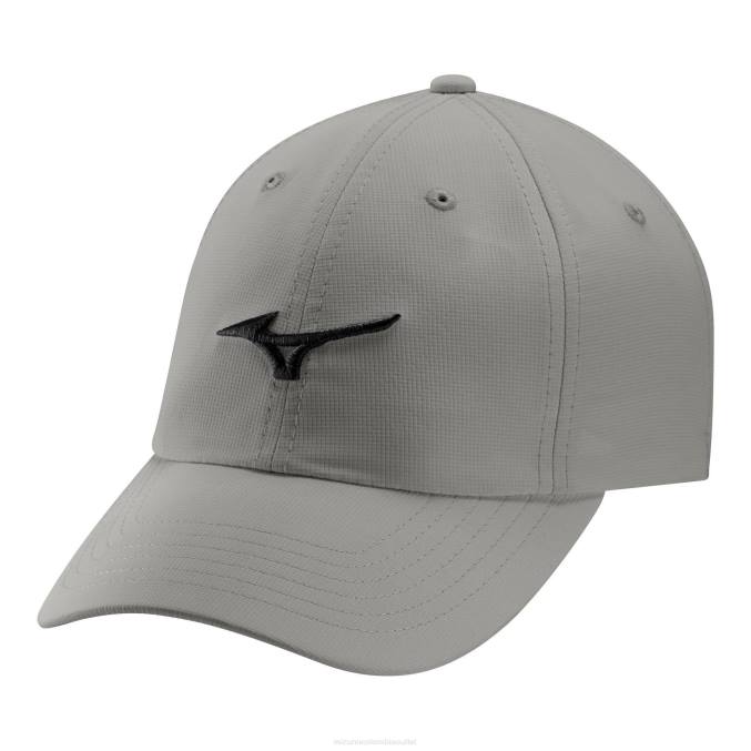 Mizuno gorro de golf ligero ajustable tour unisexo accesorios gris escarcha-negro (fg90) 668F440