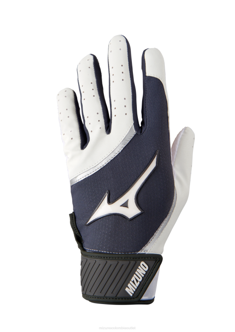 Mizuno guante de bateo de beisbol mvp juventud accesorios blanco-gris(0091) 668F629