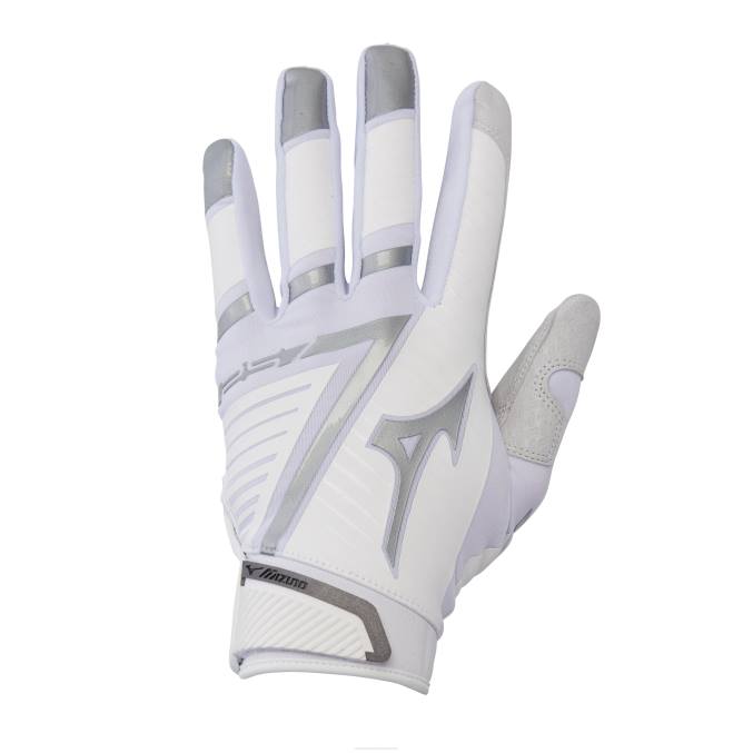 Mizuno guante de bateo de softbol f-257 mujer accesorios blanco-plata(0073) 668F1764