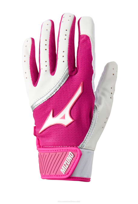Mizuno guante de bateo mvp tee ball juventud accesorios blanco-rosa(0013) 668F616