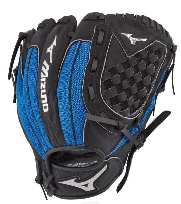 Mizuno guante de béisbol powerclose serie prospect 105 unisexo accesorios negro-real (f952) 668F876