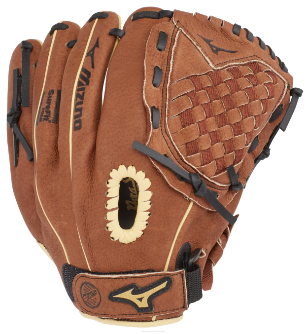 Mizuno guante de béisbol powerclose serie prospect 11 unisexo accesorios castaño (fr8a) 668F986