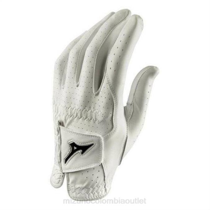Mizuno guante de golf de gira unisexo accesorios blanco/negro 668F451