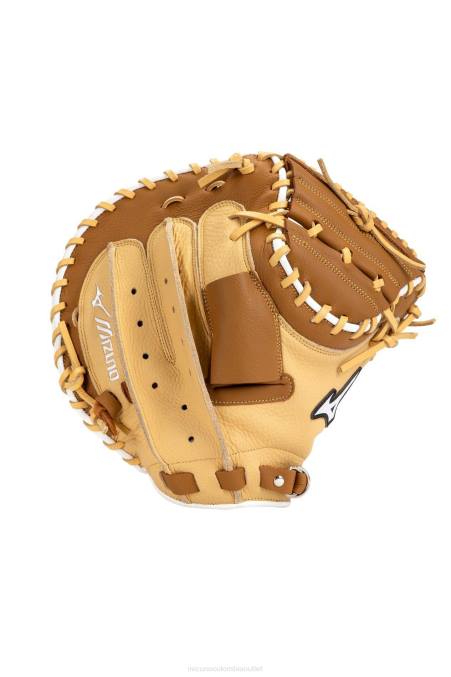 Mizuno guante de receptor de béisbol serie franquicia 335 unisexo accesorios bronceado-marrón(f878) 668F676