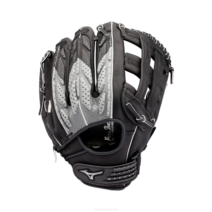 Mizuno guante de softbol de lanzamiento lento techfire 125 unisexo accesorios negro (fr90) 668F1669