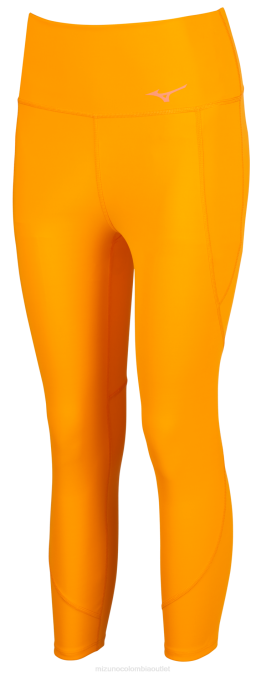 Mizuno instinto 3/4 de largo apretado mujer vestir amarillo radiante (3333) 668F2767
