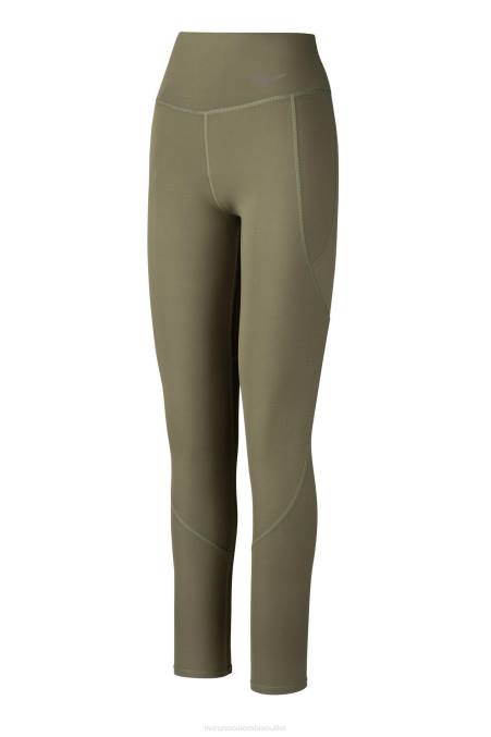 Mizuno instinto de longitud completa apretado mujer vestir hoja de parra (8d8d) 668F301