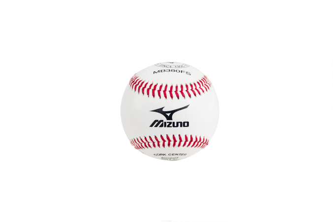 Mizuno mb380 béisbol de costura plana (docena) unisexo accesorios blanco (0000) 668F524