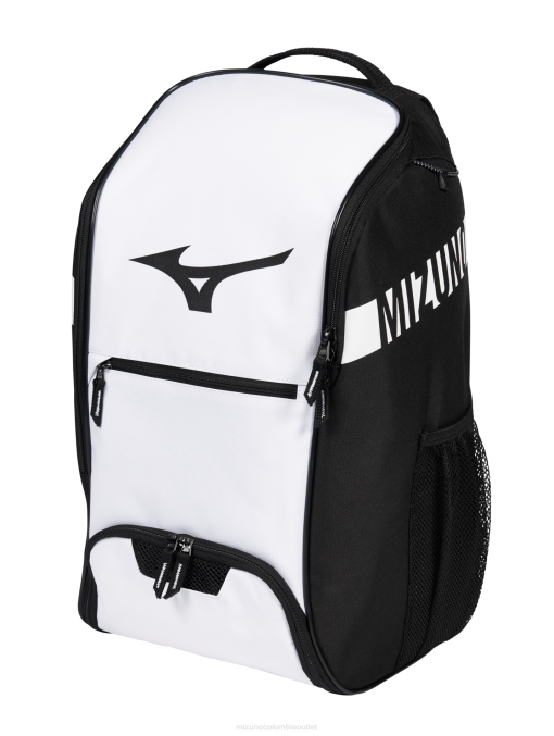 Mizuno mochila cruzada 22 unisexo accesorios blanco-negro(0090) 668F647