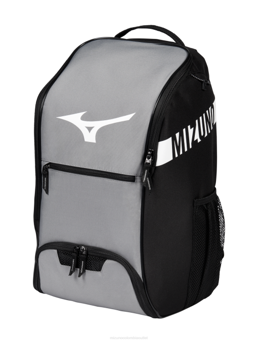Mizuno mochila cruzada 22 unisexo accesorios carbón-negro(9290) 668F651
