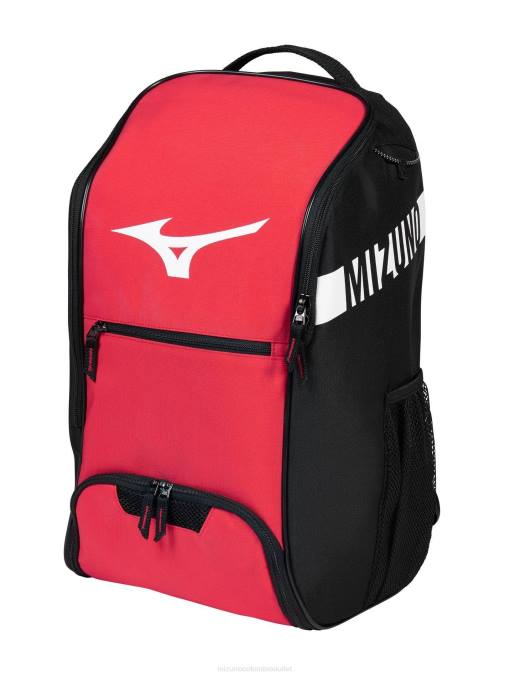 Mizuno mochila cruzada 22 unisexo accesorios rojo-negro (1090) 668F648