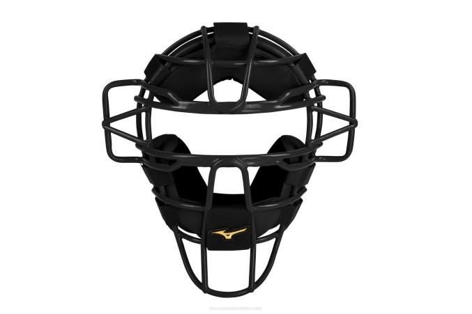 Mizuno máscara de receptor de béisbol samurái unisexo accesorios negro (9090) 668F701